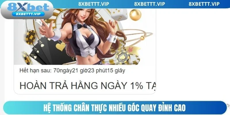 Góc quay chân thực, theo dõi từng khoảnh khắc trong live casino 8xbet